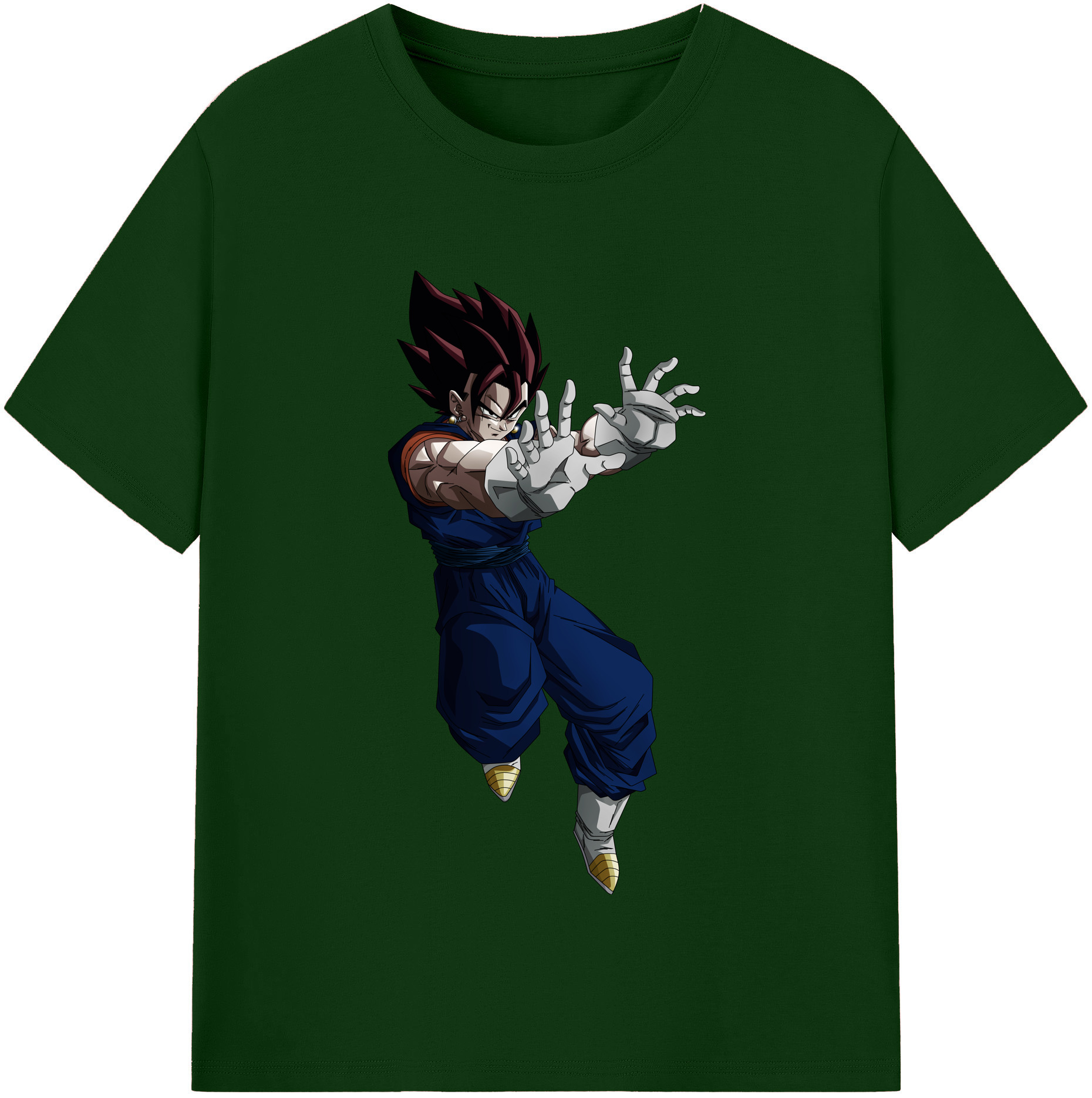 （画像用） ドラゴンボール ベジット DRAGON BALL Vegetto 綿100％半袖Tシャツ（フロントプリント）